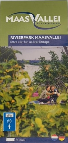 Tijdelijk uitverkocht - Rivierpark Maasvallei - fietsknooppuntenkaart (Ne/Be)