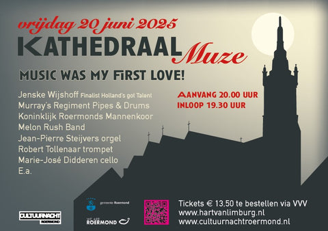 Kathedraal Muze - Music was my first love! - 20 juni 2025