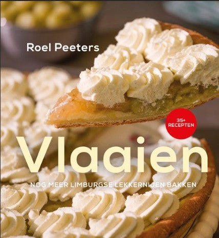 Vlaai / Vlaaien - boek Bakker Roel Peeters - 35 recepten -