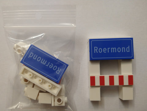 Benutzerdefinierter LEGO® Stadtnamen-Mikrobau in limitierter Auflage
