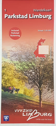 Wandelkaart 1 Zuid-Limburg - Parkstad